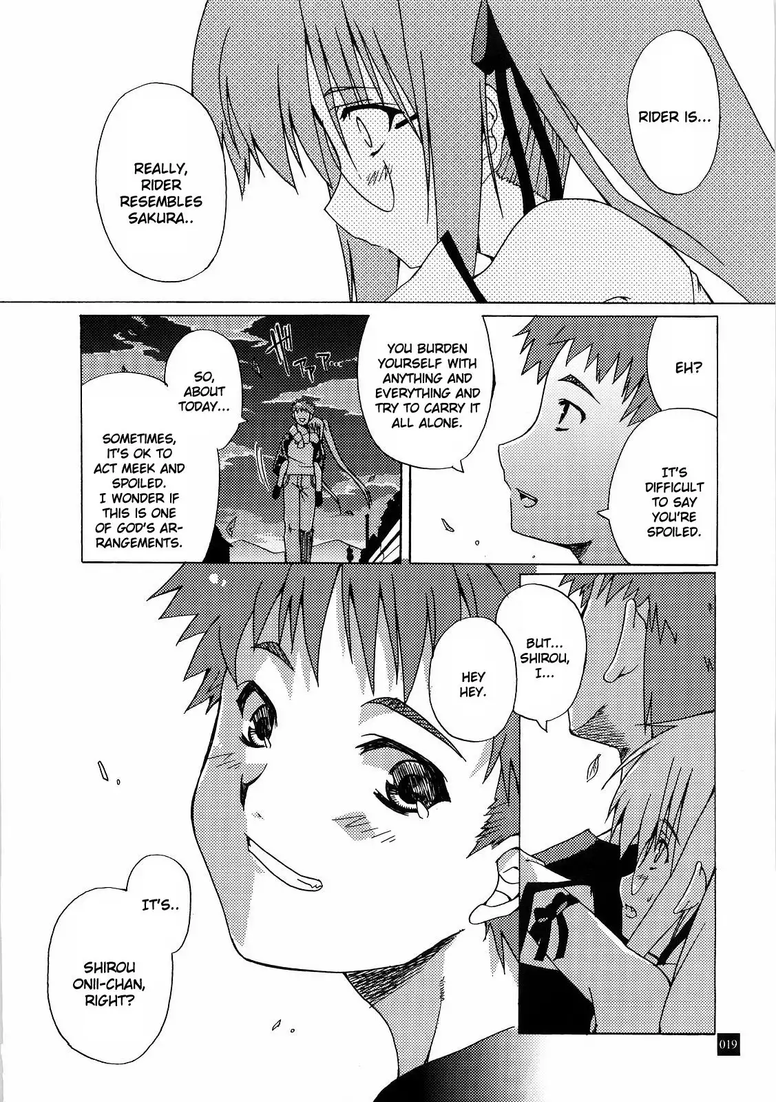 Fate/hollow ataraxia - CHILD PRAY (Doujinshi) Chapter 0 17